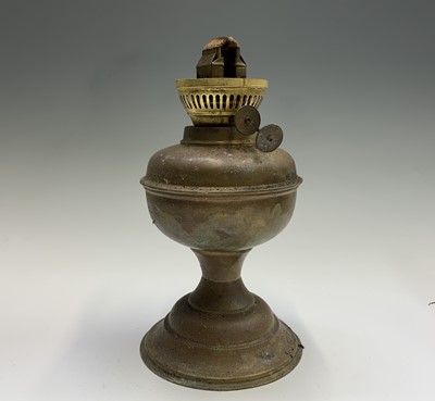 Lot 183 - A brass carriage type wall light, two other...