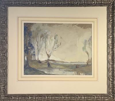 Lot 297 - Leonard RICHMOND (1889-1965) Figures within...