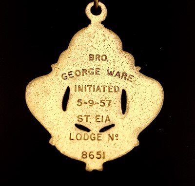 Lot 222 - RAOB Medals - group of 4 to G.Ware, 3 silver,...