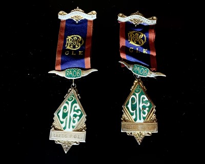 Lot 231 - RAOB Medals - 2 Silver Deputy Prov.Grand Primo...
