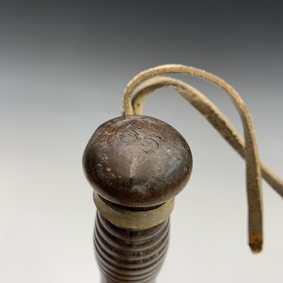 Lot 105 - A Victorian painted truncheon, with ornate...