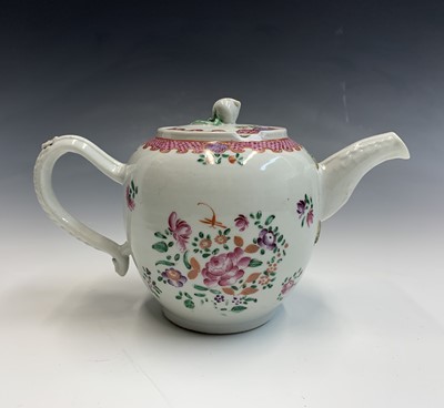 Lot 902 - An 18th century Chinese export Famille rose...