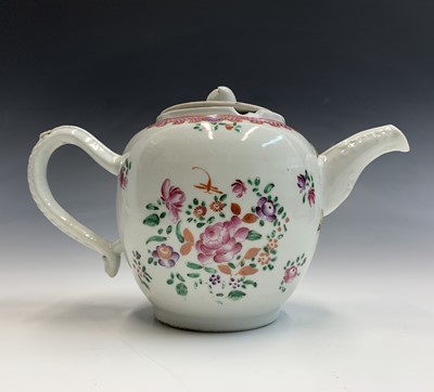 Lot 902 - An 18th century Chinese export Famille rose...