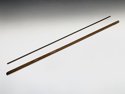 Lot 94 - A Dring & Fage Customs & Excise bung rod, a...