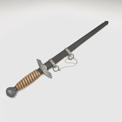 Lot 114 - A German Nazi Luftwaffe dress dagger, with...