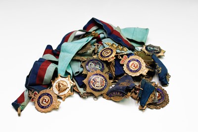 Lot 263D - RAOB Medals - 13 Roll of Honor and Primo gilt...