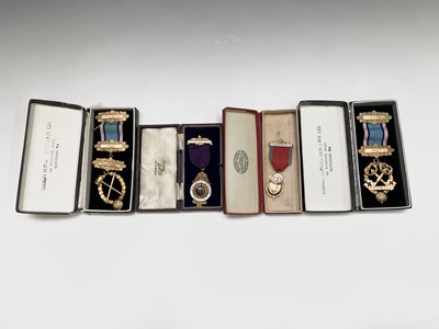 Lot 263F - RAOB Medals - 4 boxed gilt brass medals -...