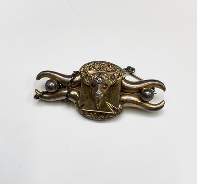 Lot 263 - RAOB Silver gilt & silver pin badges (3). Lot...