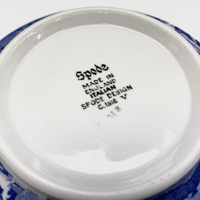 Lot 1061 - Blue and white. A collection of Spode 'Italian'...