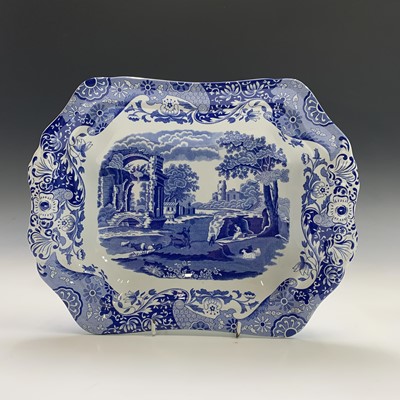 Lot 1061 - Blue and white. A collection of Spode 'Italian'...