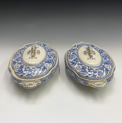 Lot 1061 - Blue and white. A collection of Spode 'Italian'...