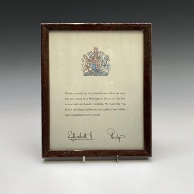 Lot 199 - Buckingham Palace, a 1988 signed letter from a...