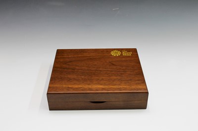 Lot 11 - GB 2009 Executive proof collection in wooden...