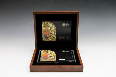 Lot 11 - GB 2009 Executive proof collection in wooden...