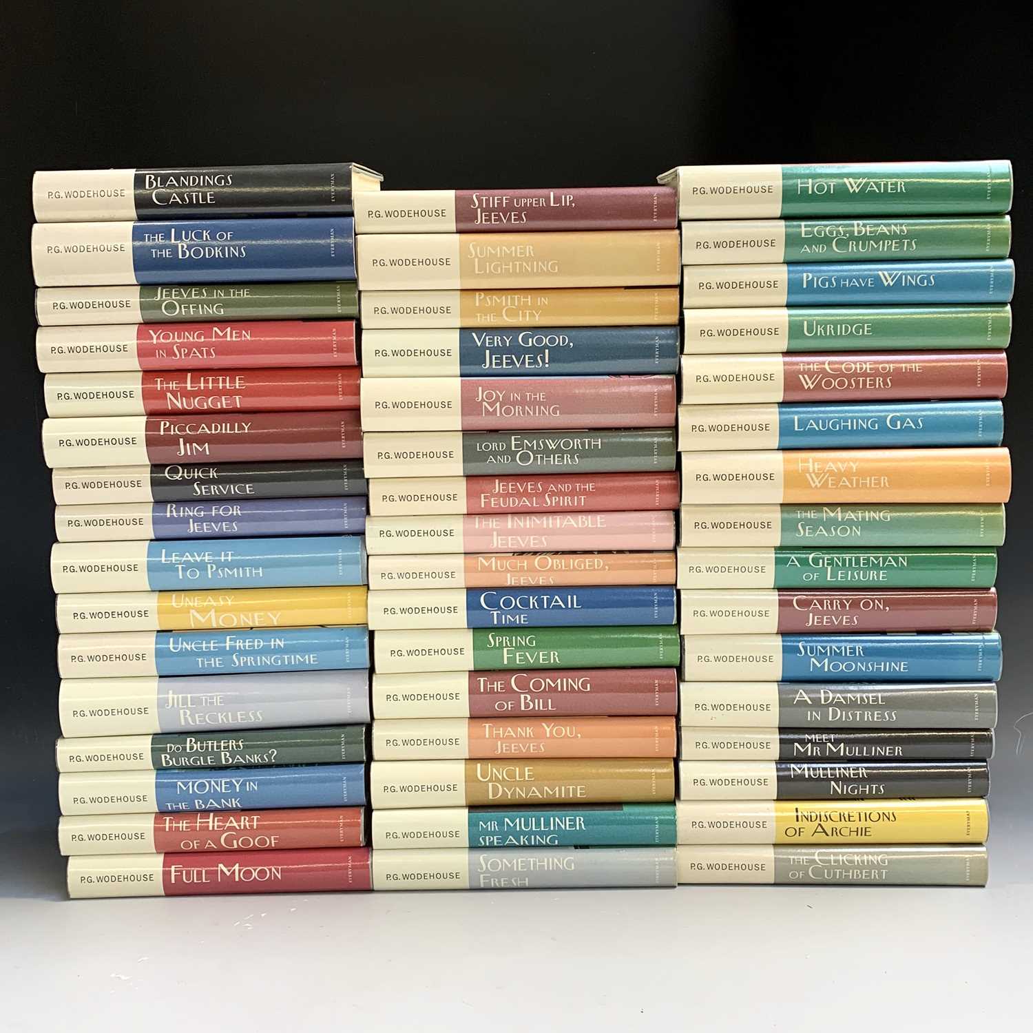 Lot 1355 - P.G.WODEHOUSE. A good collection of 48