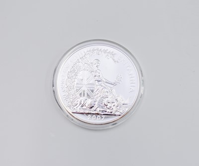 Lot 15 - GB - £2 silver Britannia x 4, 2002/3 + 2007/8.