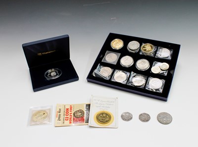 Lot 17 - Coins and medallions - quantity including...