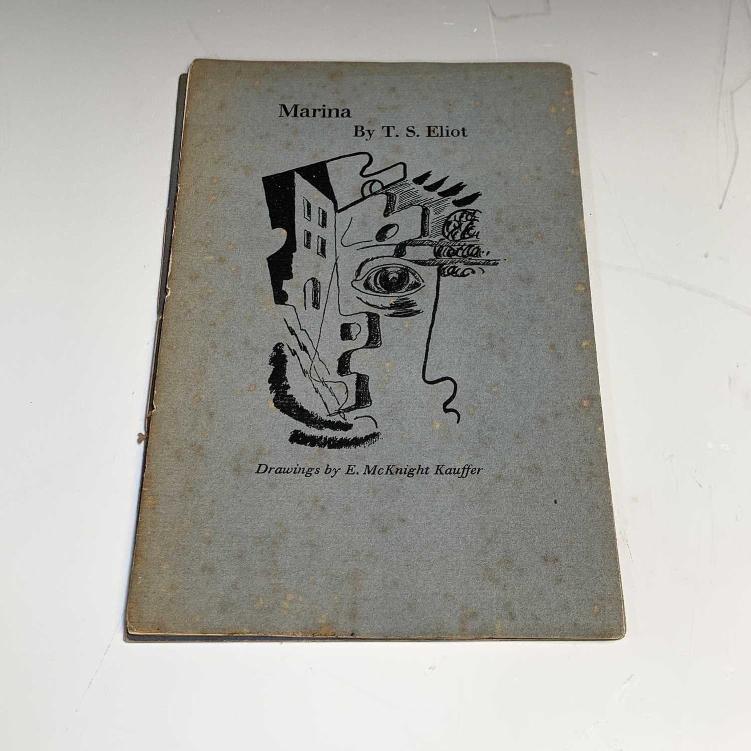 Lot 1265 - T S ELIOT "A Song for Simeon." col plate by...