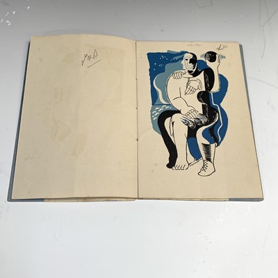 Lot 1265 - T S ELIOT "A Song for Simeon." col plate by...