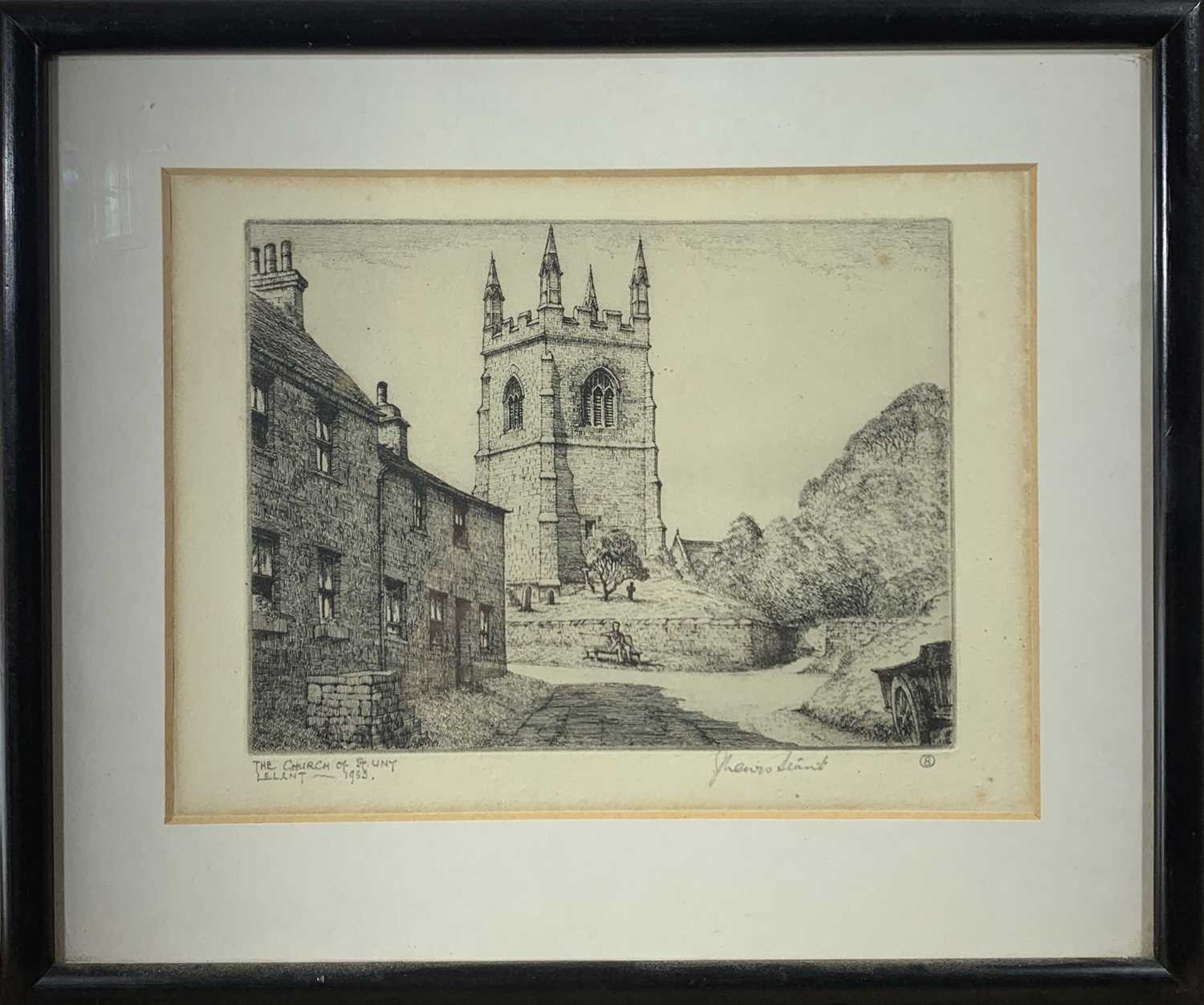 Lot 1472 - John Lewis STANT (1905-1964) The Church of St....