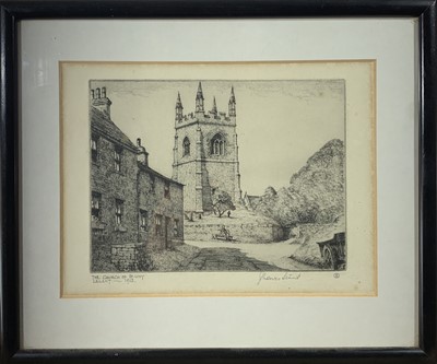 Lot 1472 - John Lewis STANT (1905-1964) The Church of St....