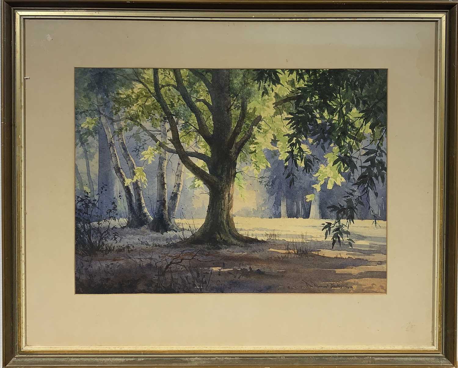 Lot 1531 - Dennis ROTHWELL BAILEY (b.1933) Woodland...