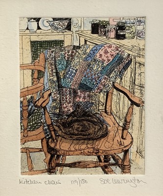 Lot 347 - Sue LEWINGTON (1956) Kitchen Chair Hand...