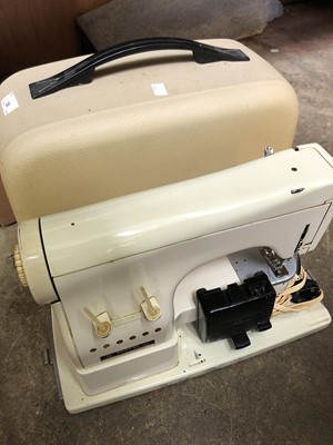 Lot 36 - An electric Necchi sewing machine