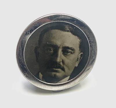 Lot 705 - Five Boer War period photographic pin brooches...