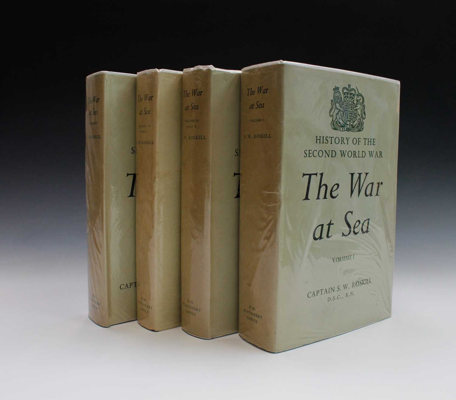 Lot 1339 - CAPTAIN S. W. ROSKILL. 'The War at Sea...