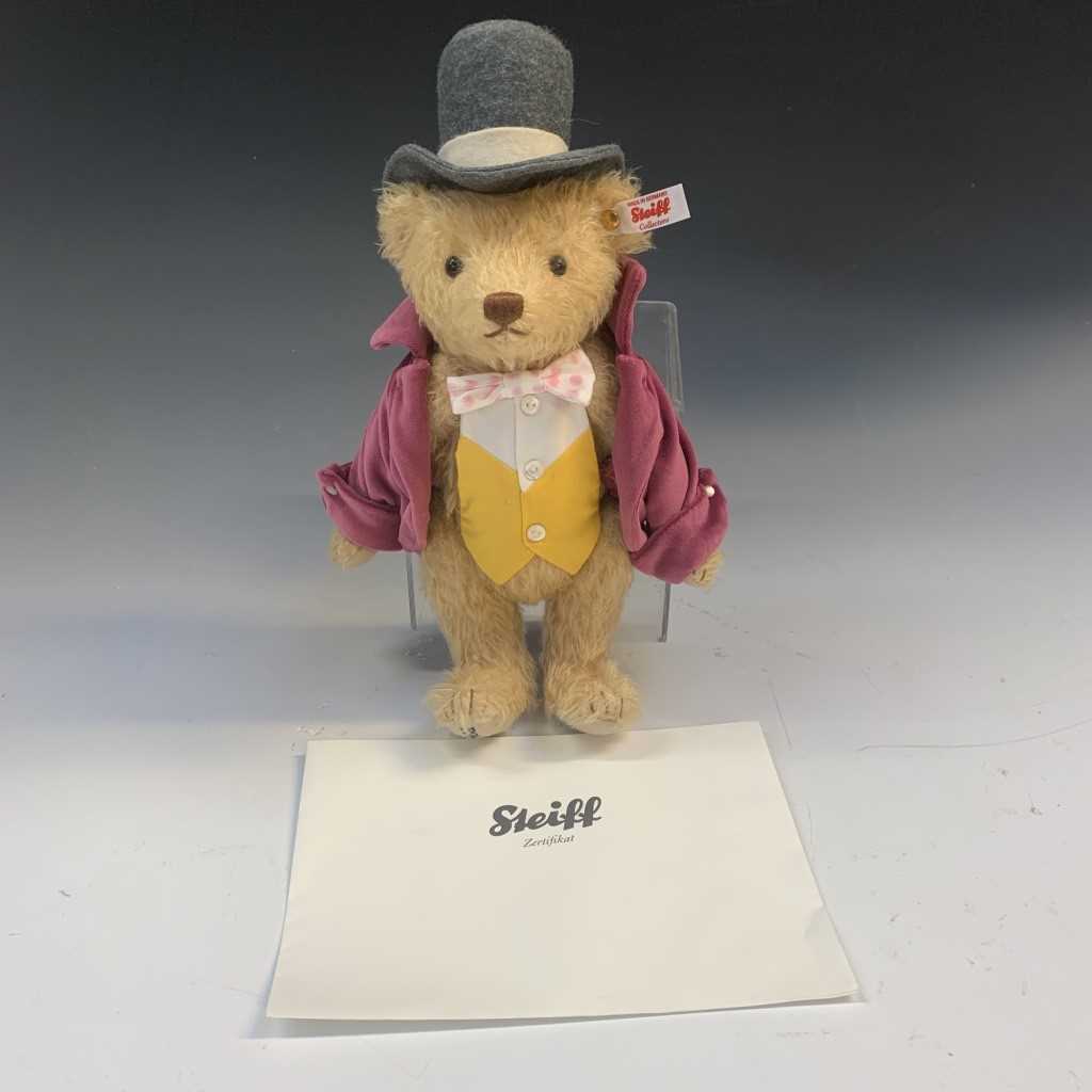 Lot 550 - Teddy Bear - Steiff. Roald Dahl Willy Wonka...