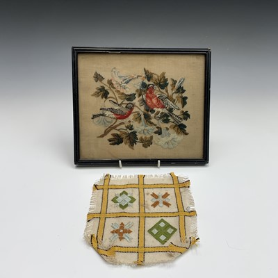 Lot 2803 - A 19th century needlework picture depicting...