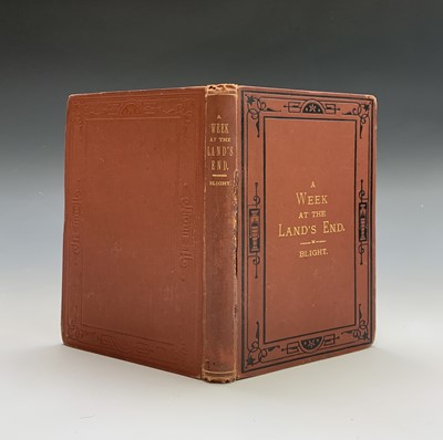 Lot 1365 - J. T. BLIGHT. 'A Week in the Lands End'. First...