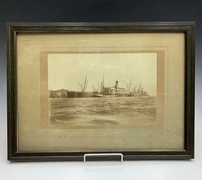 Lot 205 - A Gibson of Penzance photograph 'S.S....