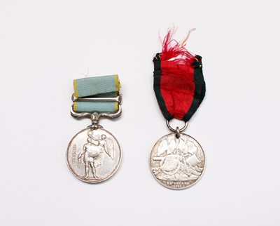 Lot 269 - CRIMEAN WAR MEDALS (x 2). Comprising: a CRIMEA...