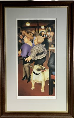 Lot 814 - Beryl COOK (1926-2008) Dog in the Dolphin...