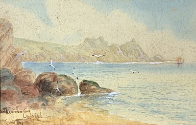 Lot 346 - Gordon RAY A pair of Cornish coastal...