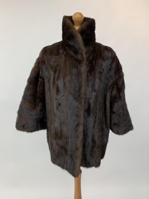 Lot 2854 - A fur coat, (probably mink) by Griffin &...
