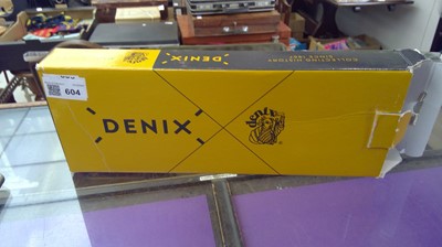 Lot 604 - A Denix replica colt 45. with caps in original...