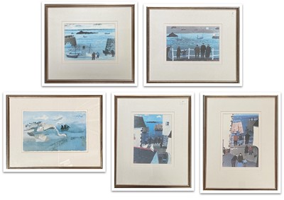 Lot 1573 - BIDDY PICARD Four signed prints together with...