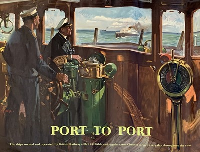 Lot 637 - Terence Tenison CUNEO (1907-1996) PORT TO PORT...