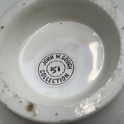 Lot 970 - A biscuit porcelain poodle, circa 1820,...