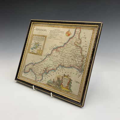 Lot 1442 - ENGRAVED MAP. 'Cornwall Drawn from an Actual...