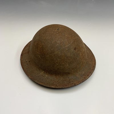 Lot 242 - A Second World War RAF helmet.