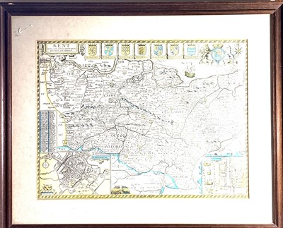 Lot 1505 - Three reproduction maps