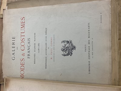 Lot 1467 - M. PAUL CORNU. 'Galerie Modes & Costumes...