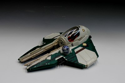 Lot 577 - Star Wars - Jedi Star Fighter Interceptor Ship,...