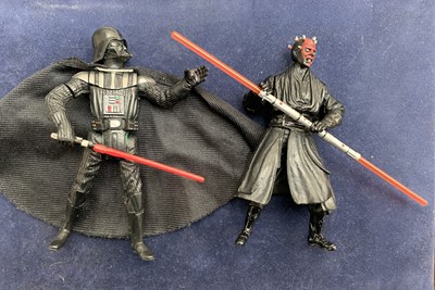 Lot 577 - Star Wars - Jedi Star Fighter Interceptor Ship,...