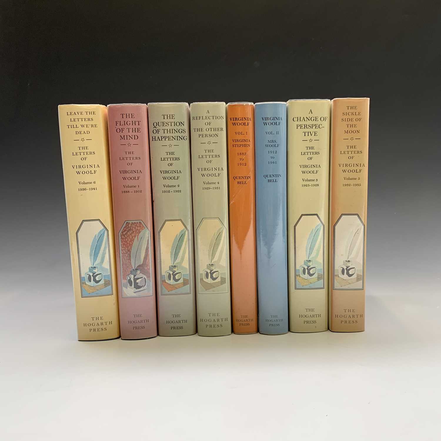 Lot 1486 - VIRGINIA WOOLF. 'The Letters'. Six vols...