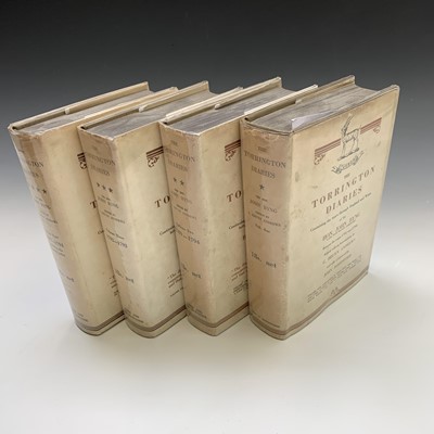 Lot 1488 - JOHN BYNG. 'The Torrington Diaries'. Four vols...